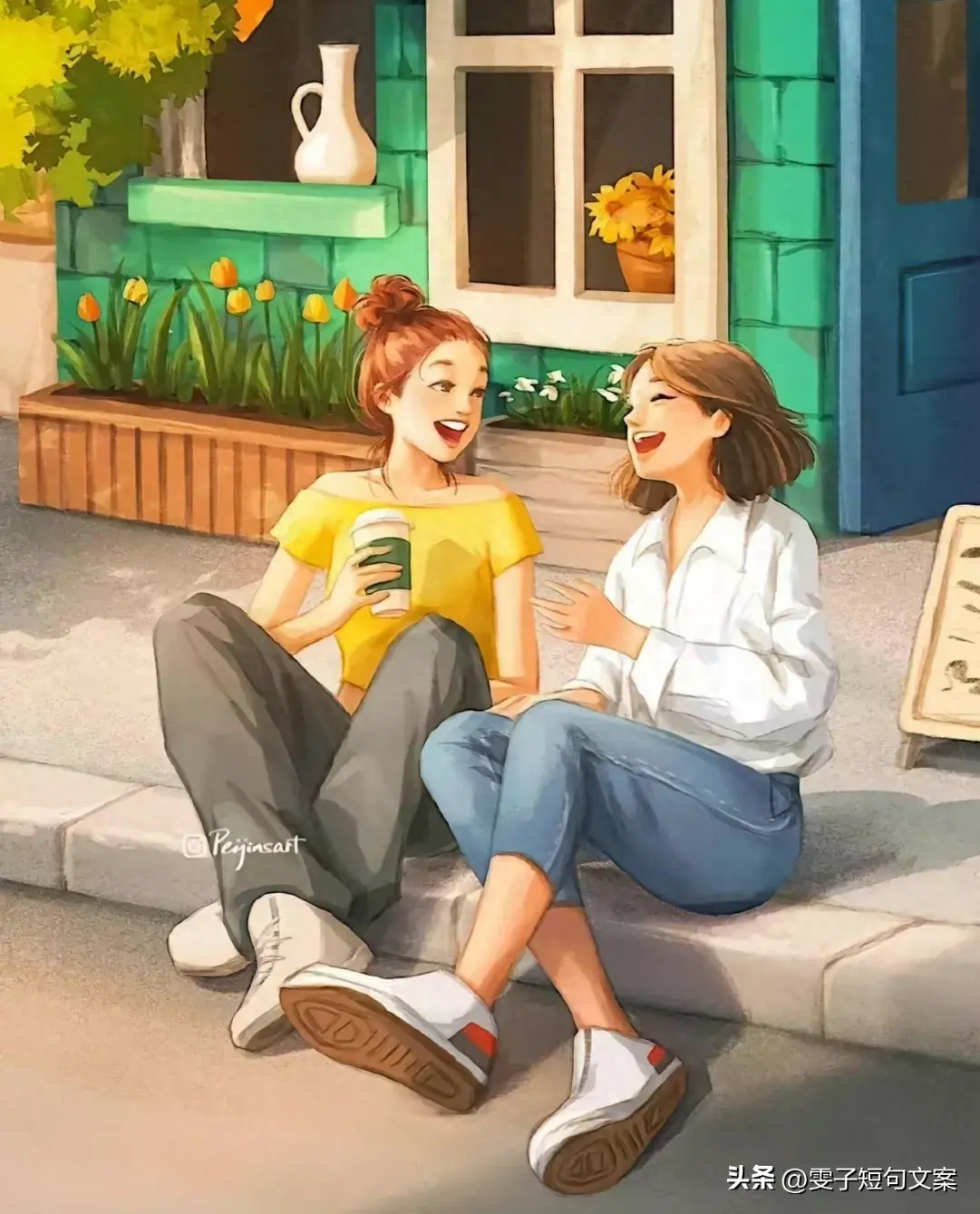 闺蜜文案短句温柔朋友圈（给闺蜜独一无二的文案）