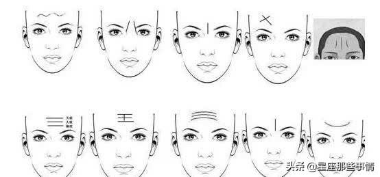 女人眉间有川字纹面相图解（男人额头天柱纹面相详解）