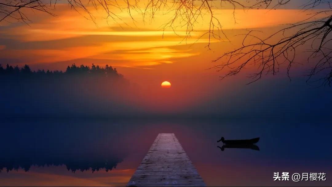 夕阳文案温柔短句朋友圈（关于黄昏落日的绝美文案）